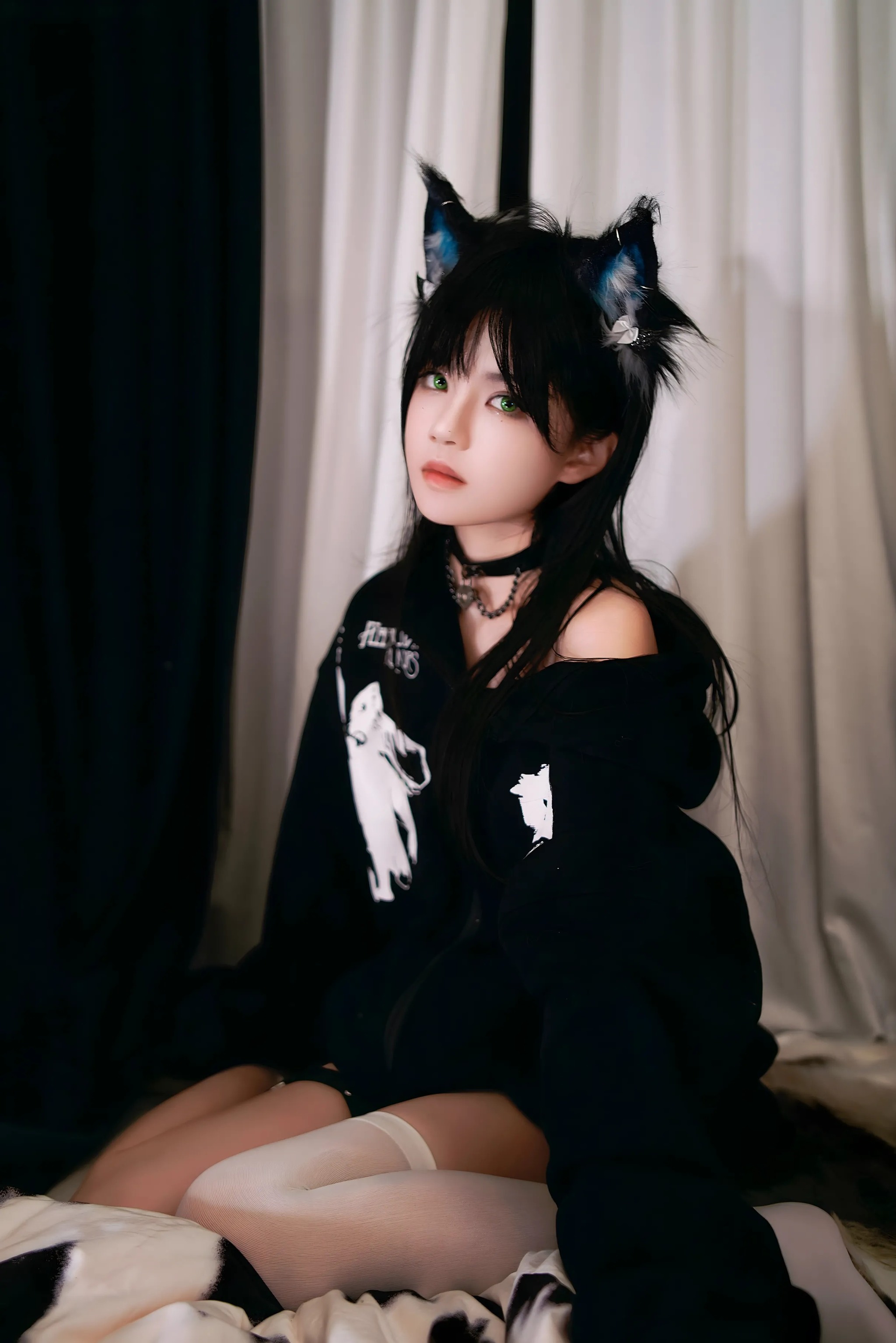 图片[1]-桜桃喵 – NO.224 缅因猫猫 [47P]-XikXak